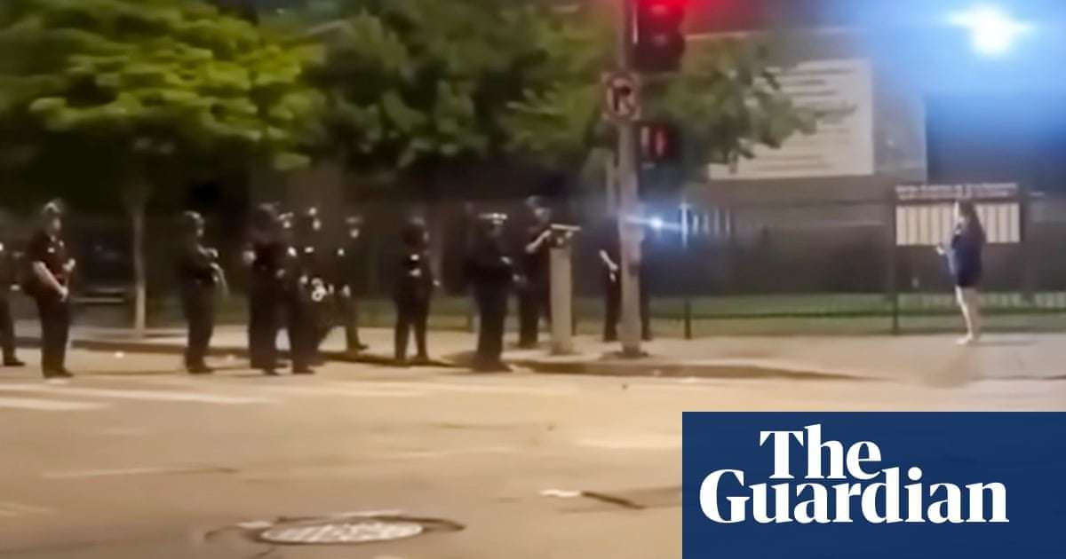 image for LA police filmed shooting woman point-blank with ‘less lethal’ round