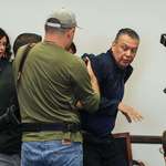 image for NBC: CA Sen. Alex Padilla removed after interrupting news conference with DHS Secretary Kristi Noem