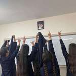 image for [OC] High School Girls in Iran protesting against the Extremist Islamist regime