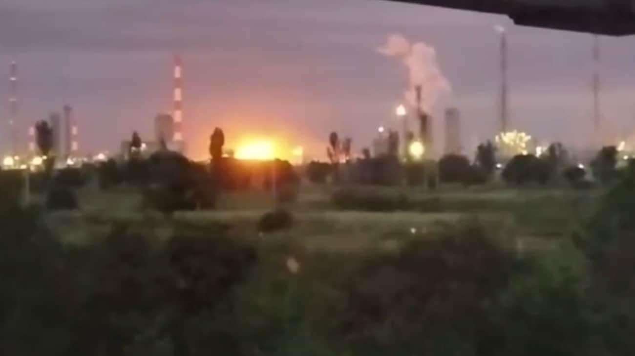 image for Ukrainian Armed Forces drones hit two Russian defence industry facilities