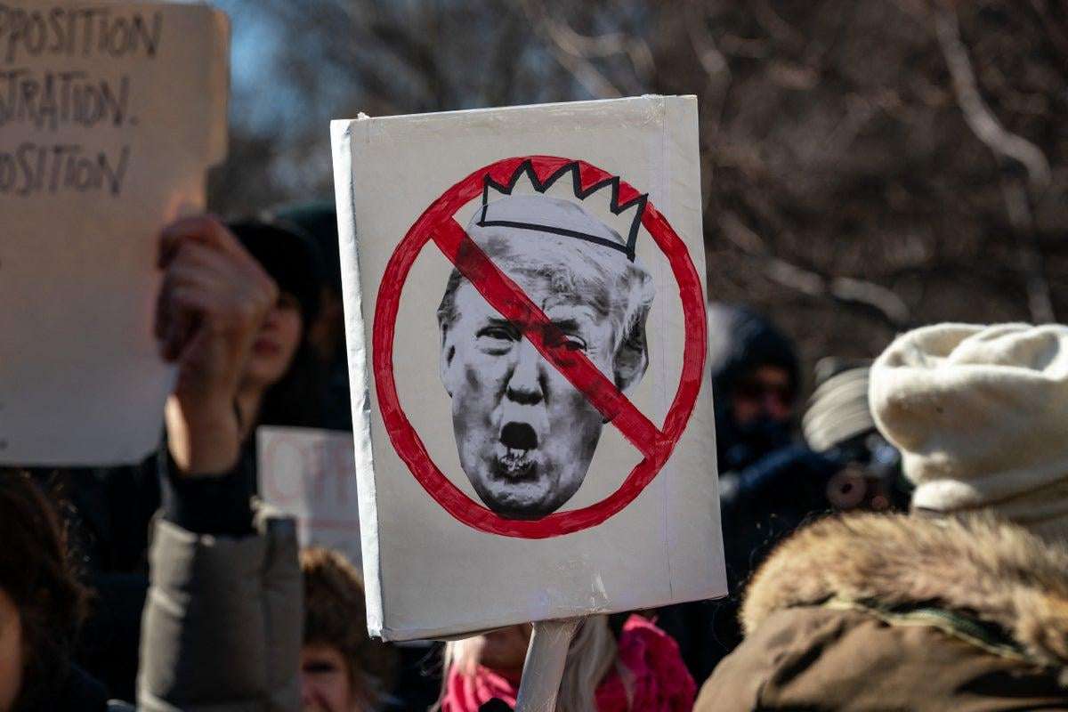 image for ‘Shoot a couple, the rest will go home’: Far-right groups are sharing scary messages ahead of ‘No Kings’ protests