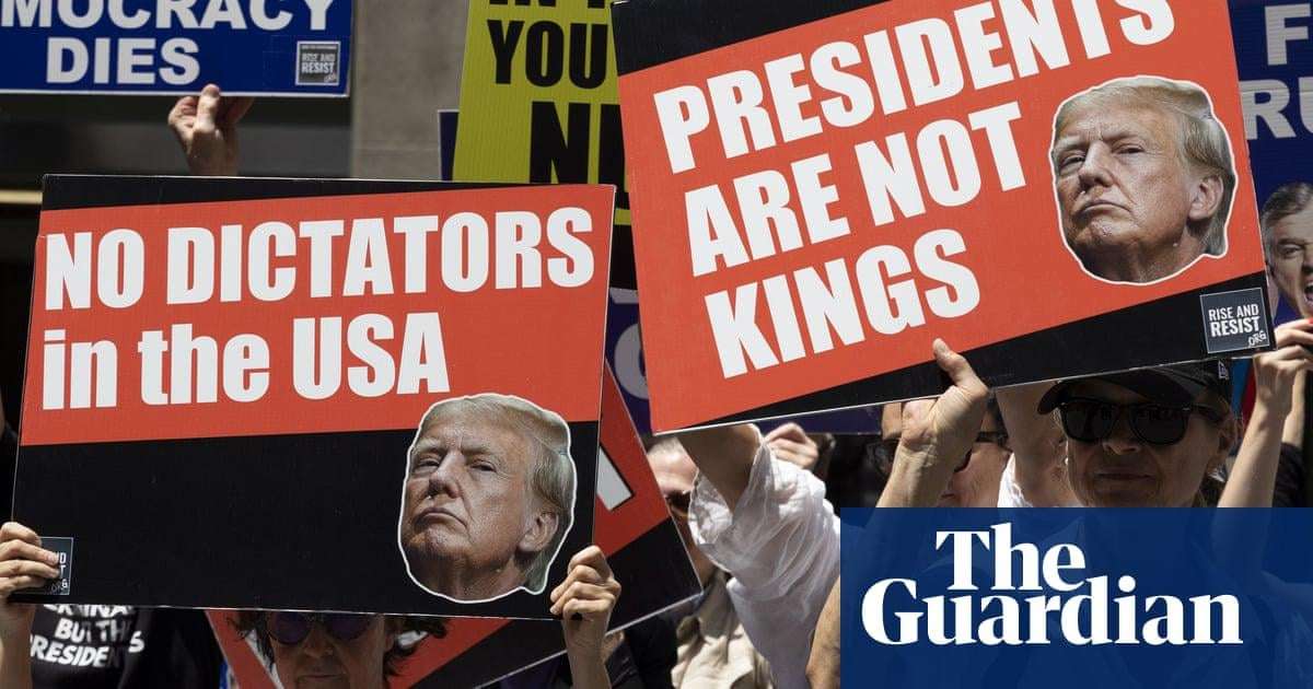 image for Millions in US expected to join ‘No Kings’ protests against Trump