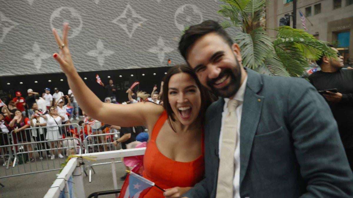 image for AOC Deepens Democratic Rift by Slamming Cuomo Supporters as "Cowards" in NYC Mayoral Race
