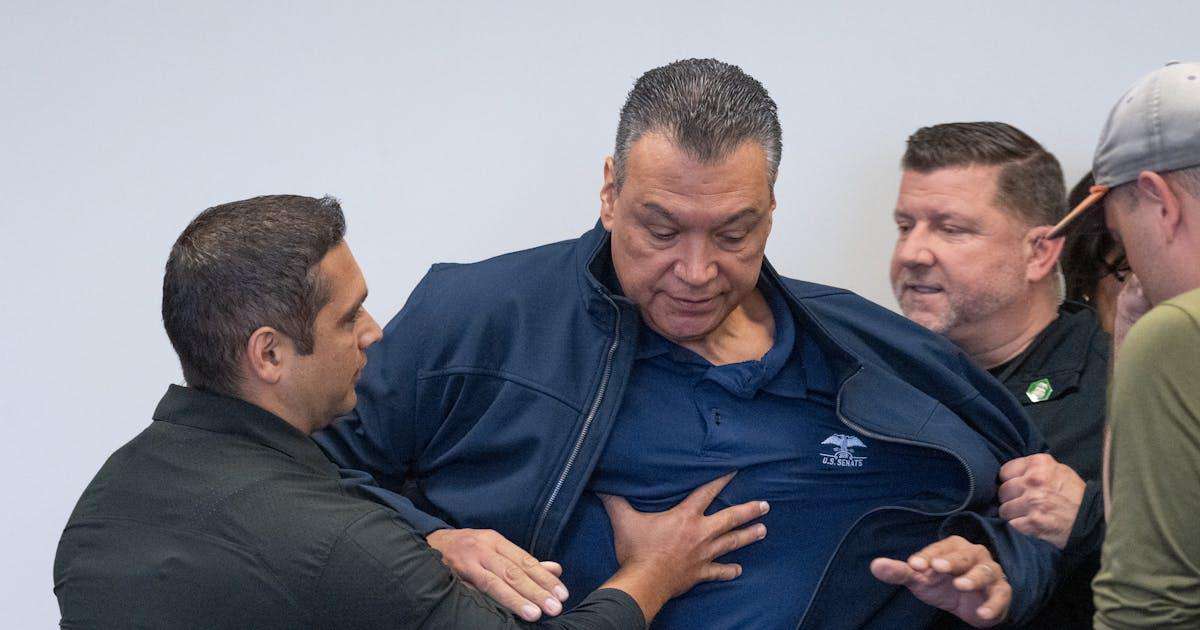 image for The Manhandling of Alex Padilla Was a Red-Line Moment for America