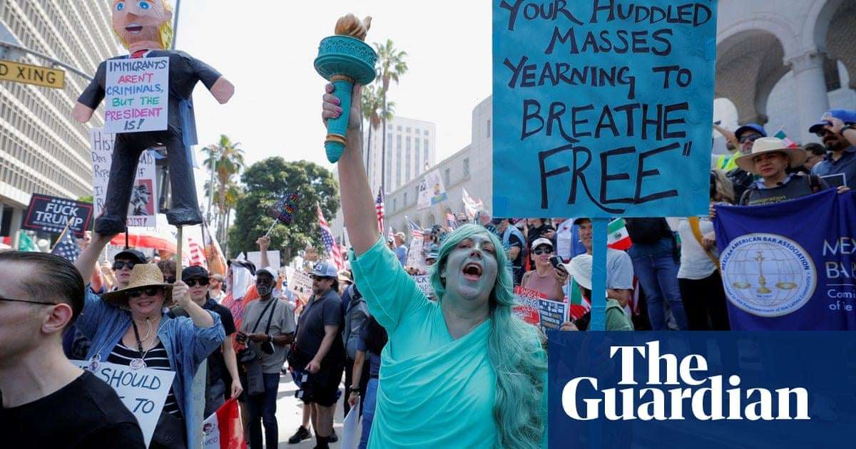 image for Millions across US turn out for ‘No Kings’ protests against Donald Trump