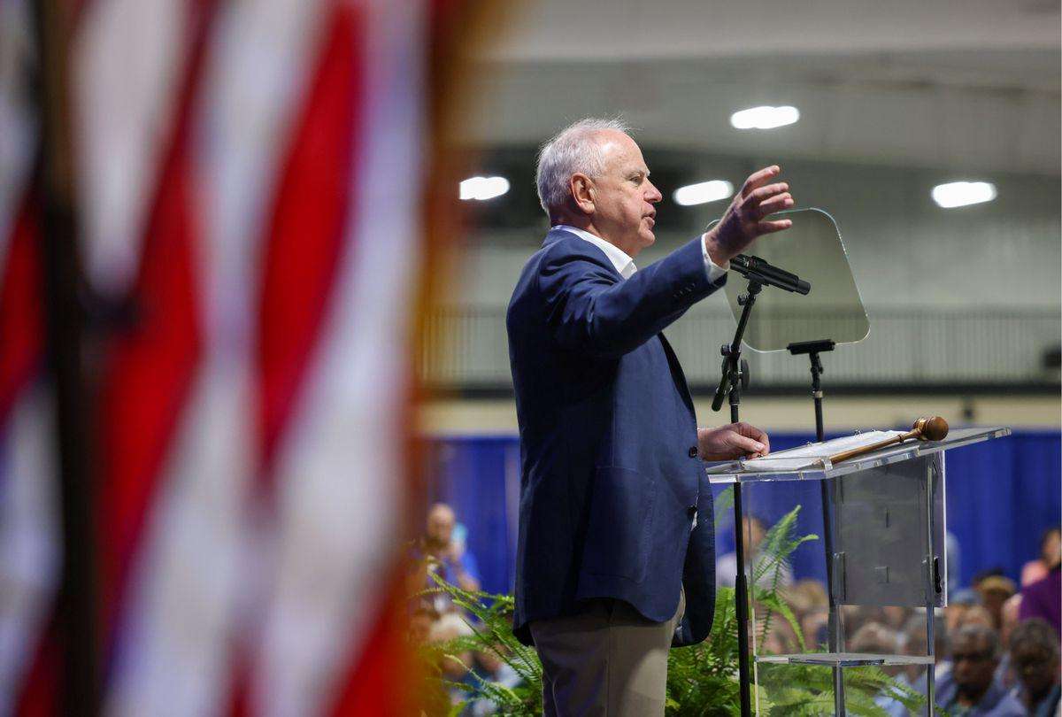 image for "The road to authoritarianism": Tim Walz says the time for "sternly worded letters" is over