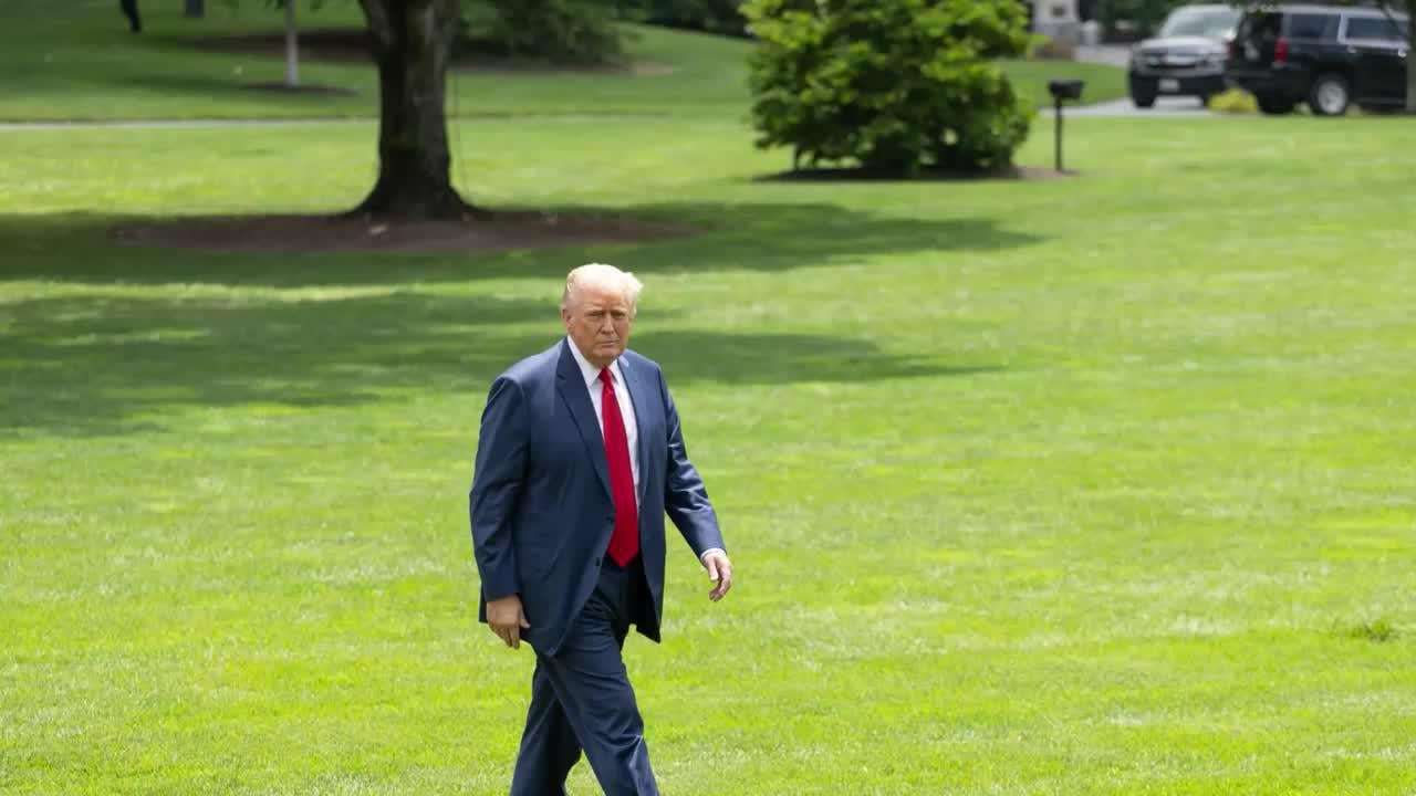 image for 'No Kings' Protests and Downpours Rain on Trump's Birthday Military Parade