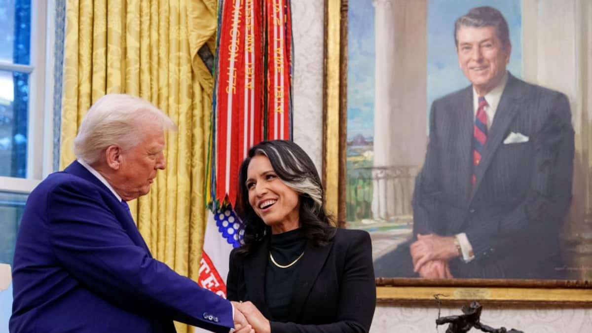 image for “Don’t Care What She Said” - President Trump Brushes Off Tulsi Gabbard’s Iran Nuclear Testimony, Cabinet Unity in Question