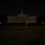 image for Lights are off at the White House tonight [OC]