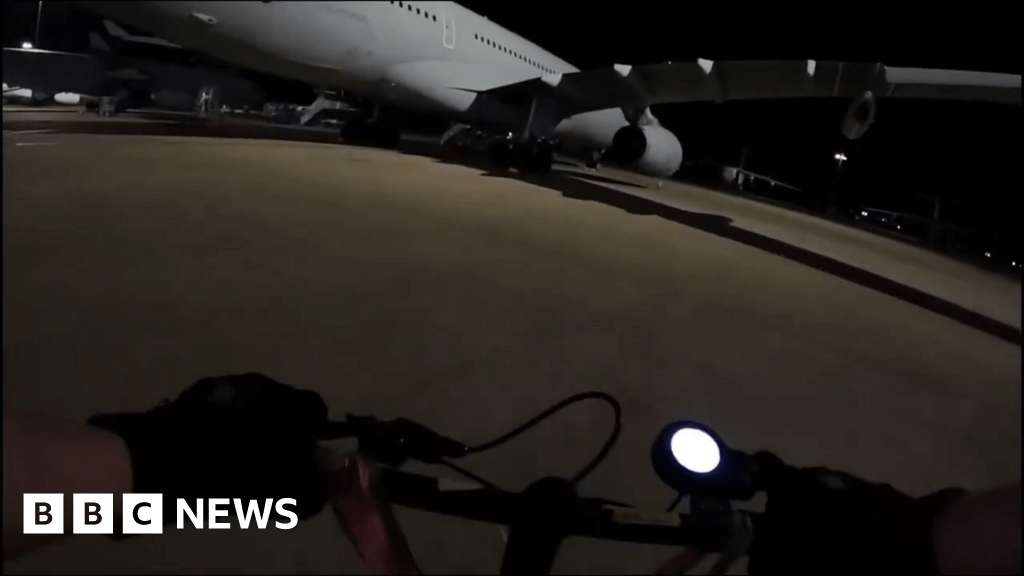 image for Security review launched after pro-Palestinian activists break into RAF Brize Norton