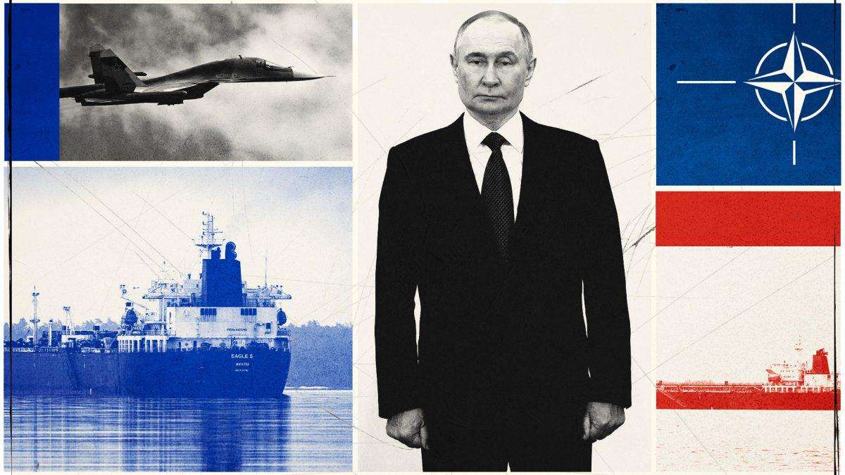 image for How Putin's shadow fleet of ageing oil tankers could trigger a war with Nato