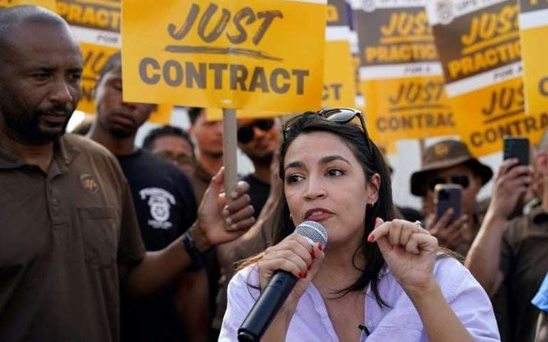 image for AOC Responds To Trump After He Calls Her 'Stupid': 'Only Took You 5 Months To Break Almost Every Promise'