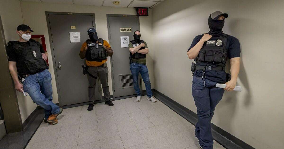 image for ICE arrested a 6-year-old boy with leukemia at immigration court. His family is suing.