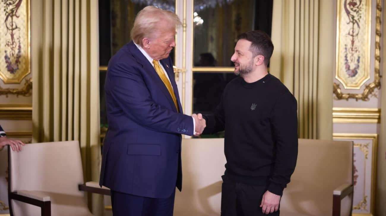 image for Trump and Zelenskyy hold 45-minute meeting in The Hague: details