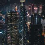 image for Took a picture of Hong Kong’s skyline at night [OC]