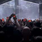 image for Pic of a concert the moment the stage changes colour but not the filming phones yet