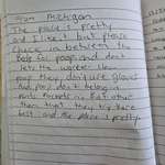 image for This is the most unhinged guest book entry I've ever seen