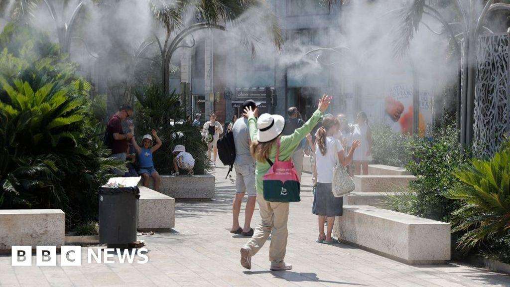 image for Temperatures reach 46C in Spain as Europe heatwave continues