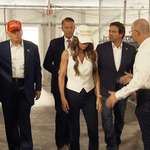 image for Trump brushes off past rivalry with DeSantis at opening of Florida’s ‘Alligator Alcatraz’ oc