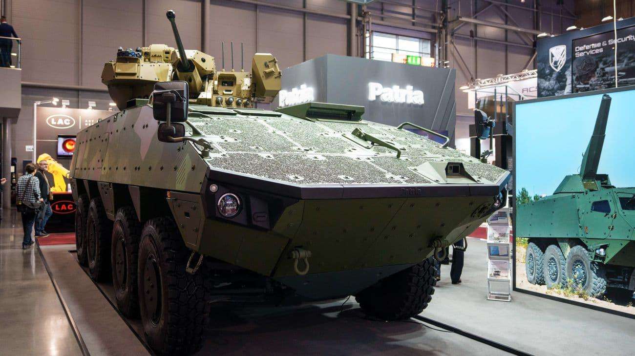image for Latvia to supply Ukraine with 42 Patria 6x6 armoured vehicles