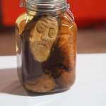image for Canned vegetable contest entry at Pennsylvania Farm Show (it's just a potato)