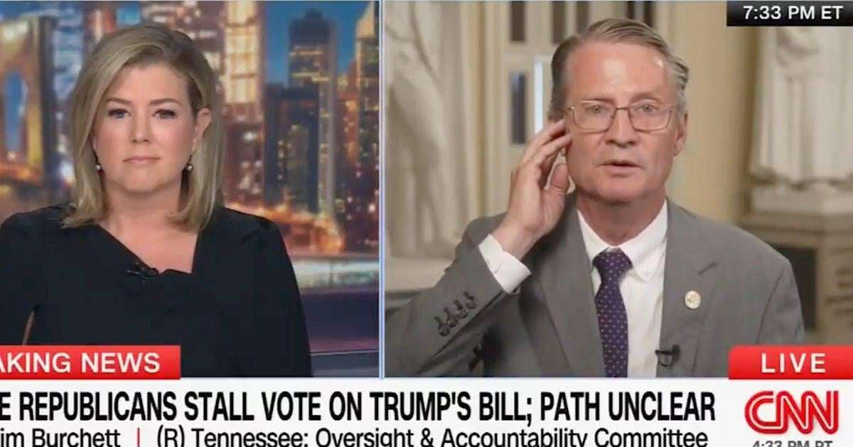 image for 'That Was You': GOP Lawmaker Hit With Blunt Reminder Of His Own Words On Live TV