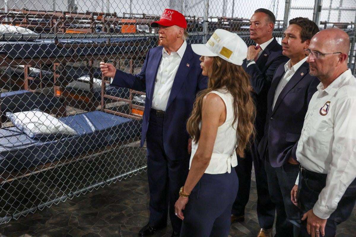 image for Almost half of Americans disapprove of Florida’s ‘Alligator Alcatraz’, new poll shows