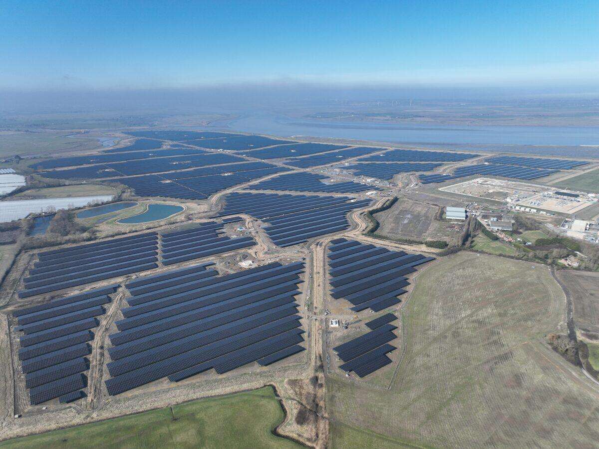 image for Largest UK solar plant goes online