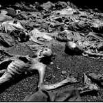 image for Remains of Rwandan refugees slaughtered during genocide in Nyarubuye in 1994