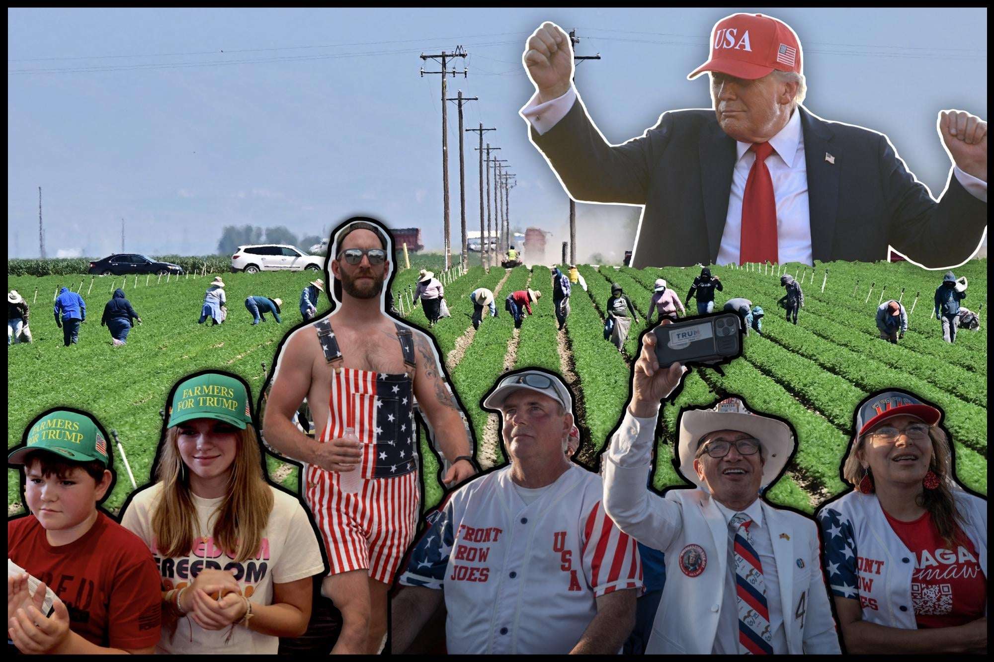 image for Trump Announces Plan to 'Put the Farmers in Charge' of Migrant Farmworkers