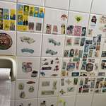 image for [OC] Restroom growing up (circa 1996) - still in existence at my parents house
