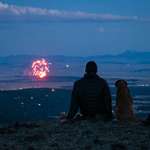 image for [OC] I took my elderly dog to a mountain top on the 4th to escape the loud fireworks.