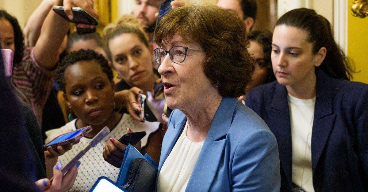 image for Polls Show Susan Collins May Struggle to Win Re-Election