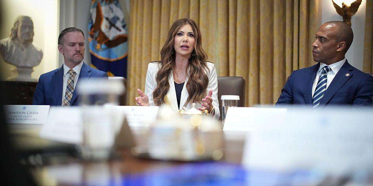 image for After Delaying FEMA Response for Three Days, Noem Calls to 'Eliminate' Agency Due to Slow Texas Response