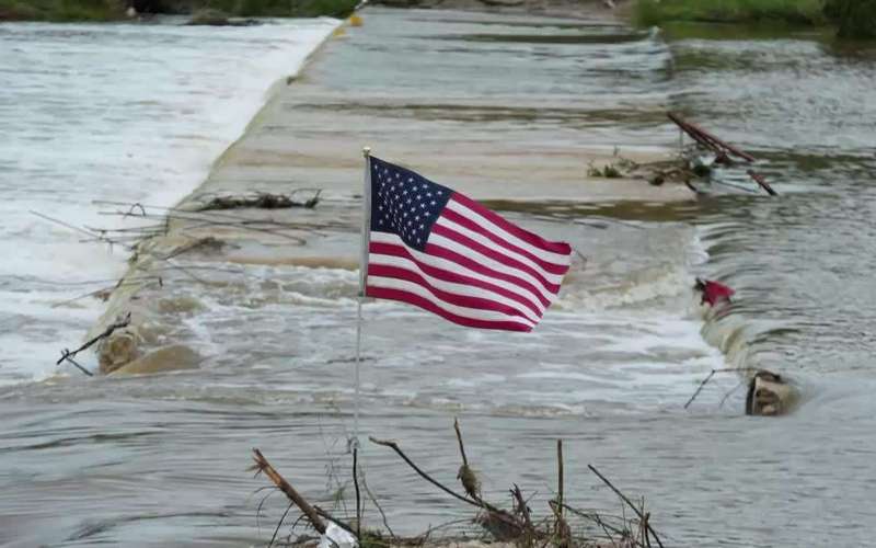 image for Flooded Texas County Turned Down Funds for Warning System From Biden Admin in 2021: 'We Don't Want to Be Bought'