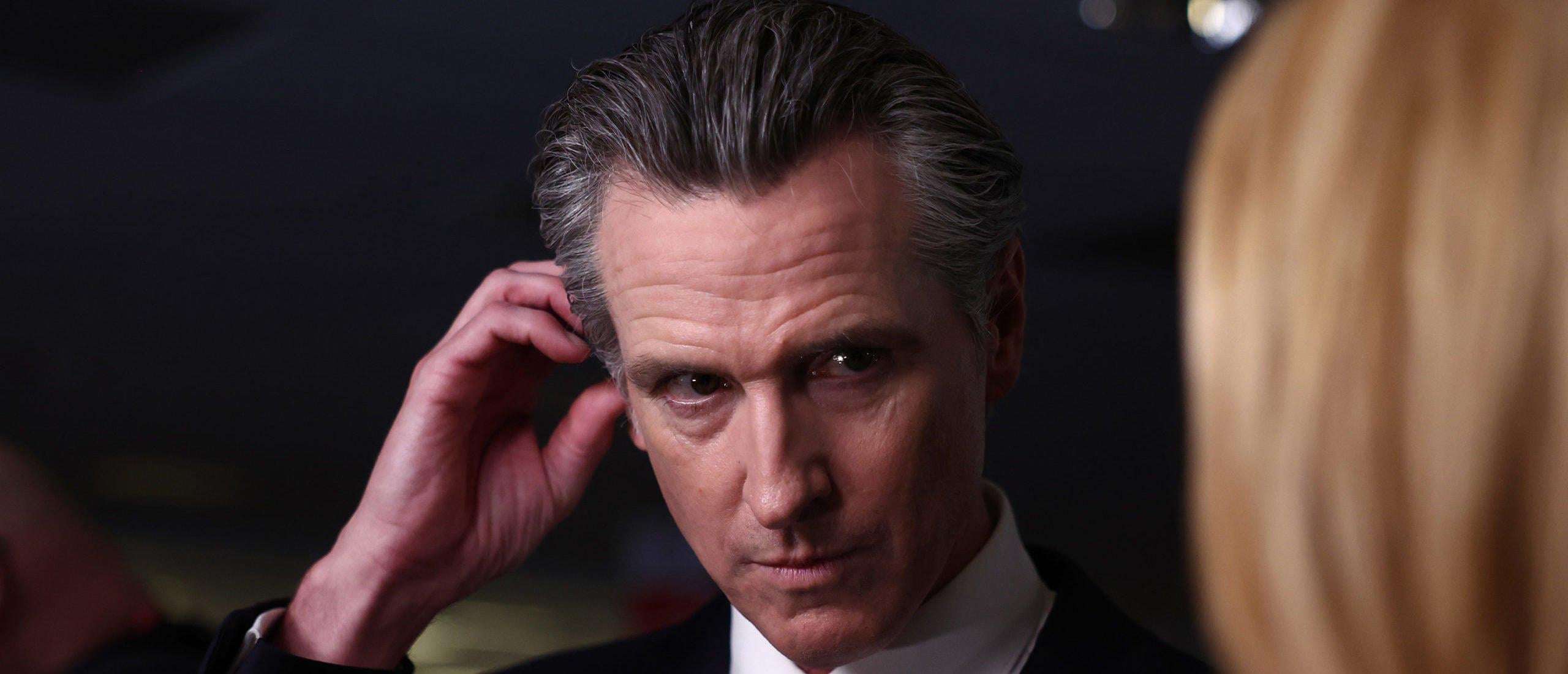 image for Newsom Press Office Calls Stephen Miller ‘Fascist C*ck’