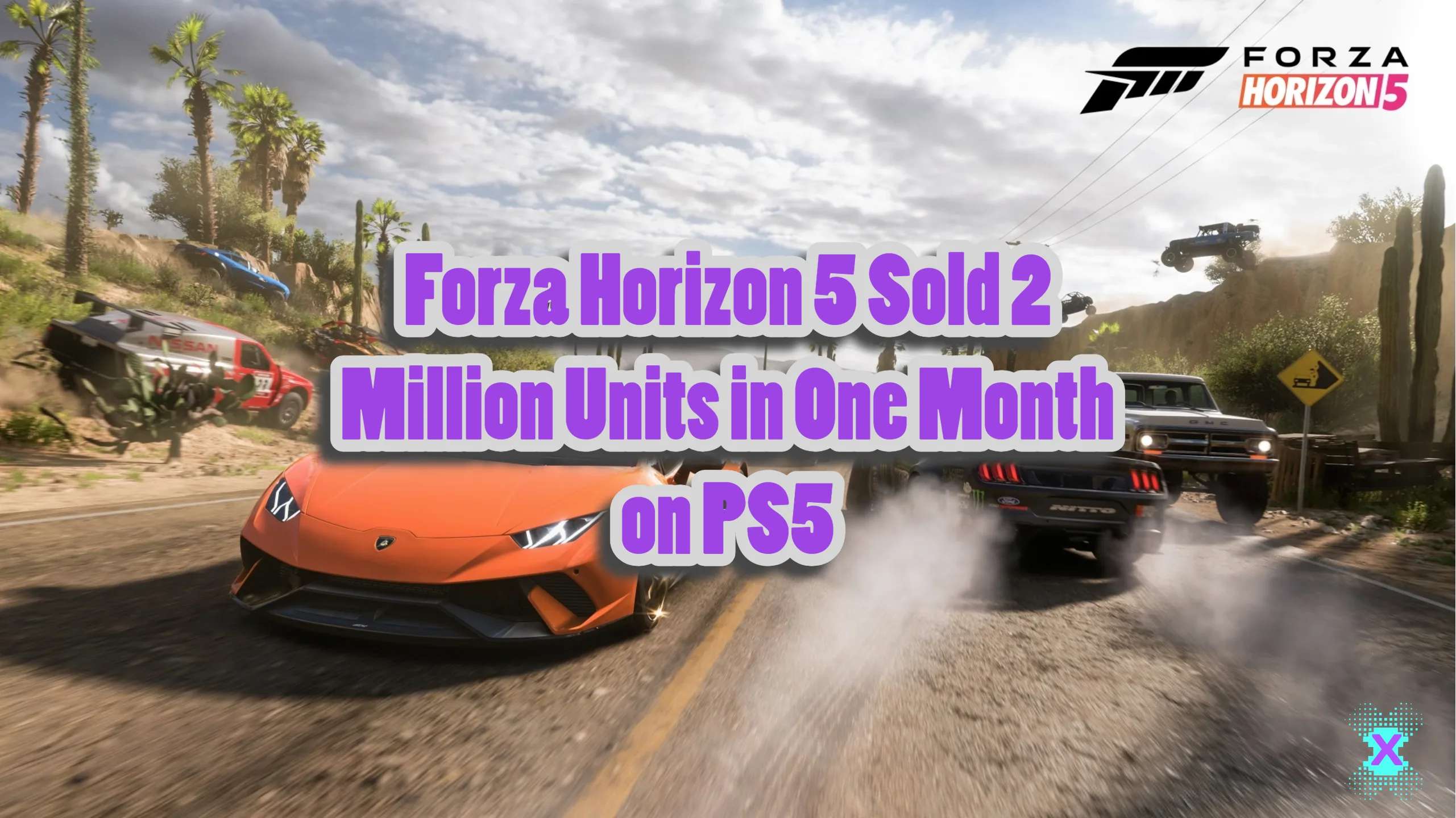 image for Forza Horizon 5 Sold 2 Million Units in One Month on PS5, According to Turn 10 Dev