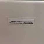 image for [OC] Somebody at work got fed up with the employee bathrooms…