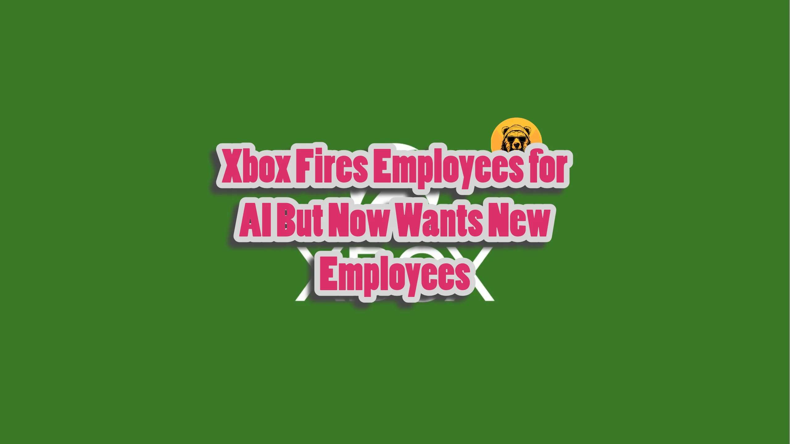 image for After Firing 9000 Employees for AI, Xbox Graphics Department Shares Cringe Job Post With AI Graphics
