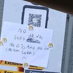 image for Local McDonald's either has Charlie Kelly working, or a 5yo. I'm not sure which.