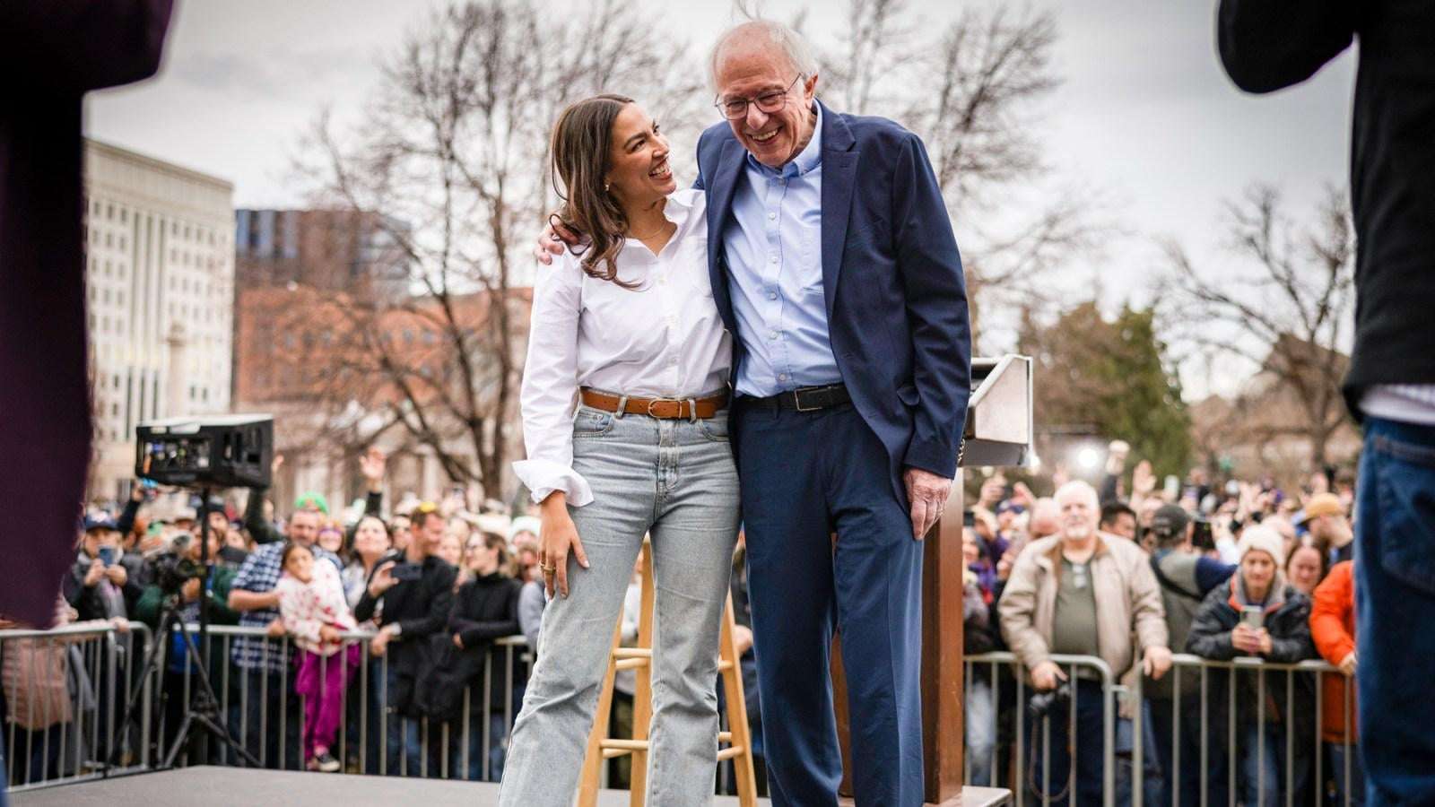 image for Democratic Voters Who Skipped 2024 Election Want Candidates Like Bernie, AOC