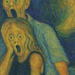 image for [OC] Edvard Munch's "Coldplay"
