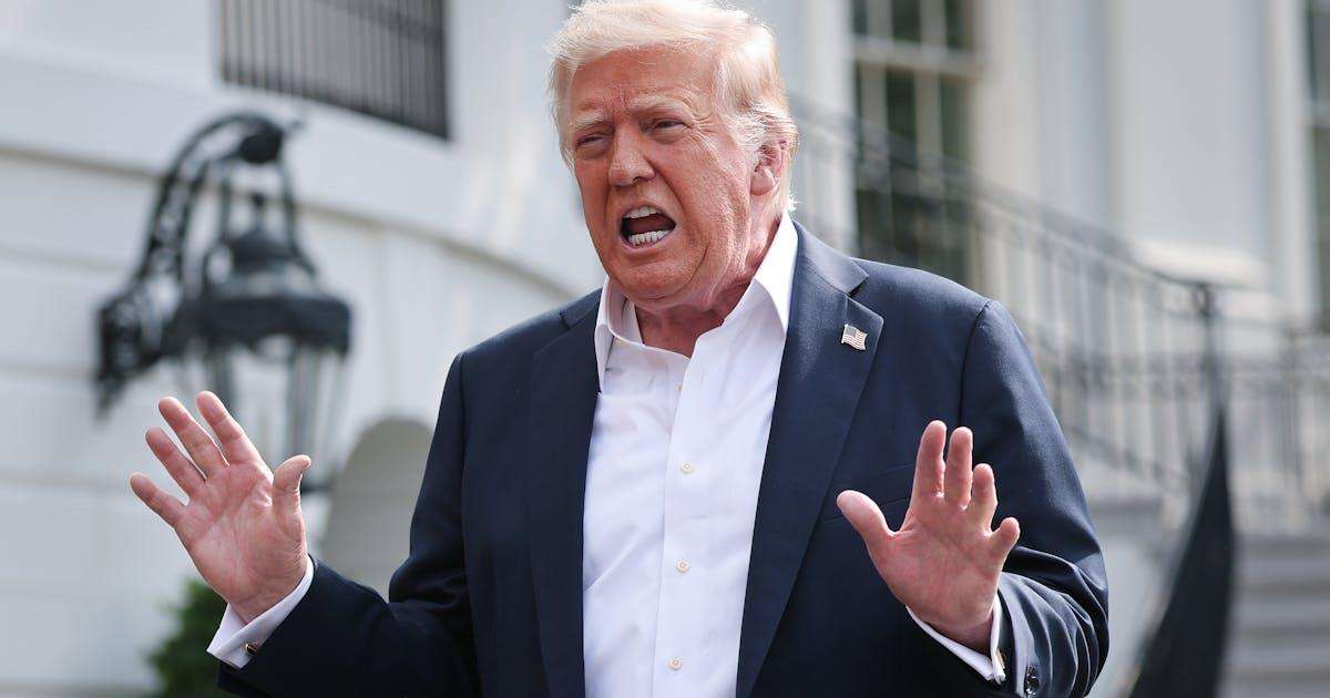image for Trump Sues WSJ as He Continues to Crash Out Over Epstein Story