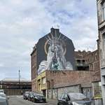 image for (OC) A mural in France shows the Statue of Liberty covering its eyes in a swipe at Trump