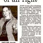 image for "Trump flew Madam Maxwell and the model south to the sunshine state", Daily Mirror 11/23/1997