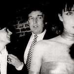 image for Trump and Maxwell, Ford Models 50th Anniversary party, NYC, 10/29/1997. From NY Daily News 10/31/97
