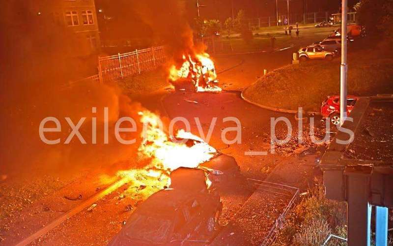 image for Fire, flight diversions reported near Moscow as Ukraine launches drone attack on Russia's capital