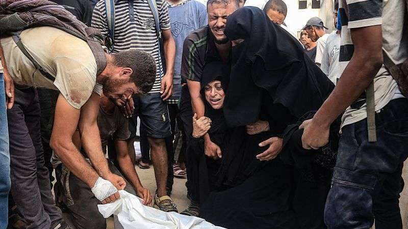 image for More than 30 killed after Israeli forces open fire on people seeking food in Gaza, health ministry says