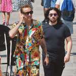 image for Nicholas Cage along with his son, Kal El Cage