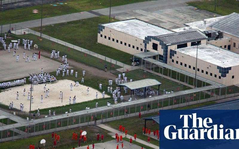 image for Migrants at Ice jail in Miami made to kneel to eat ‘like dogs’, report alleges
